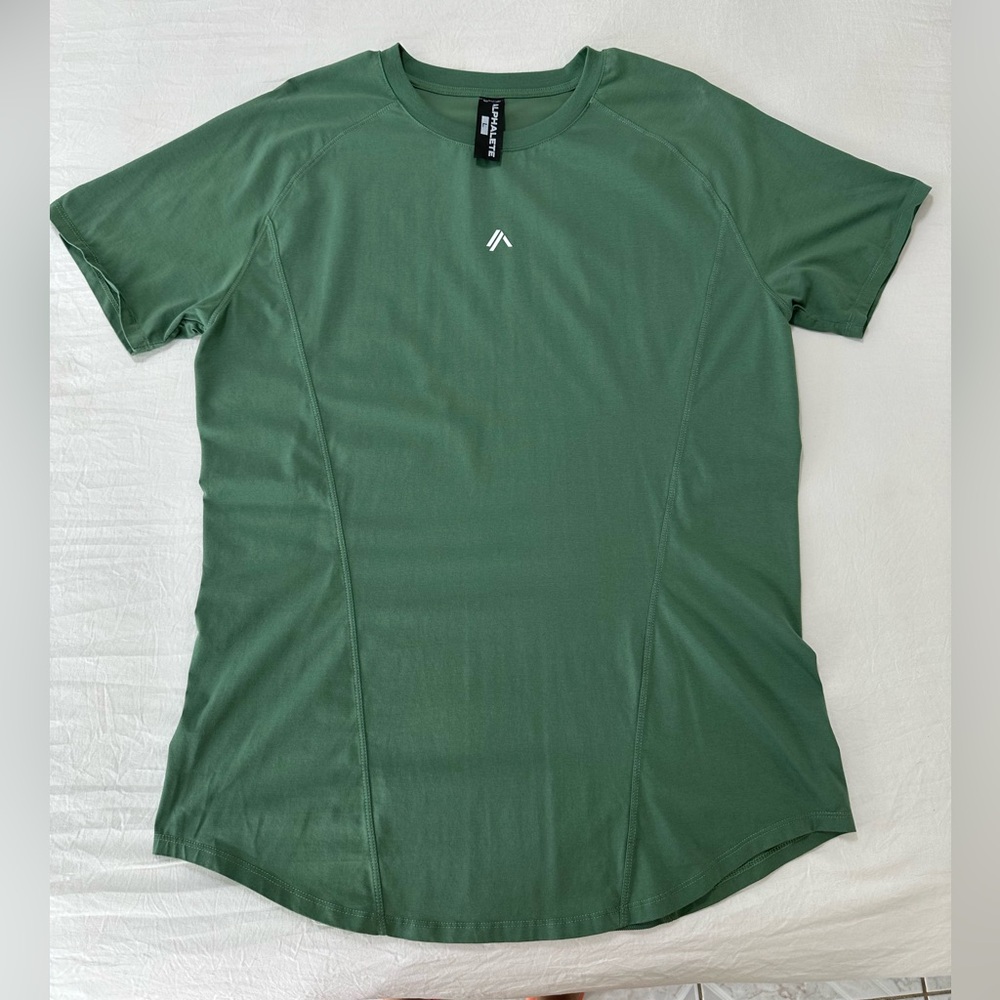 Alphalete Green Short Sleeve Tee